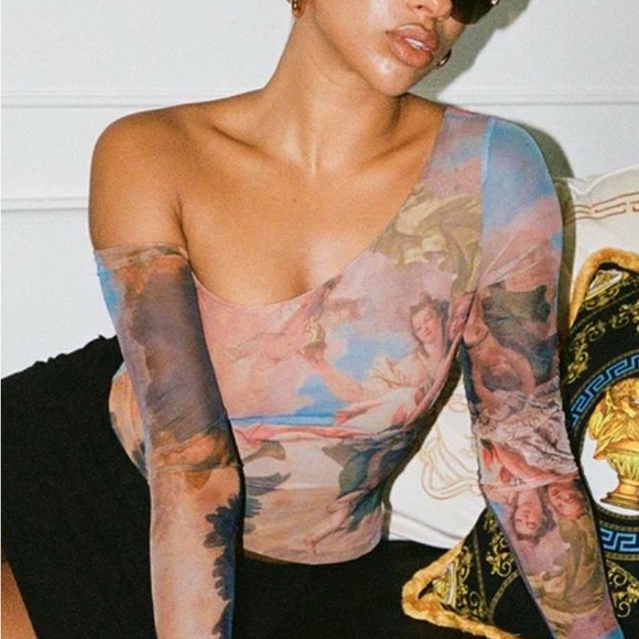 Princess Polly Manesh cherubs long sleeve Sz 4 long sleeve - Picture 8 of 8